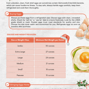 Safe Egg Handling Handout